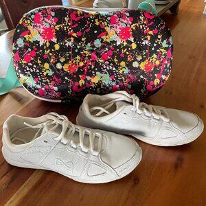 NFINITY Rival Size 7.5 Cheer Shoes With Case LIKE NEW